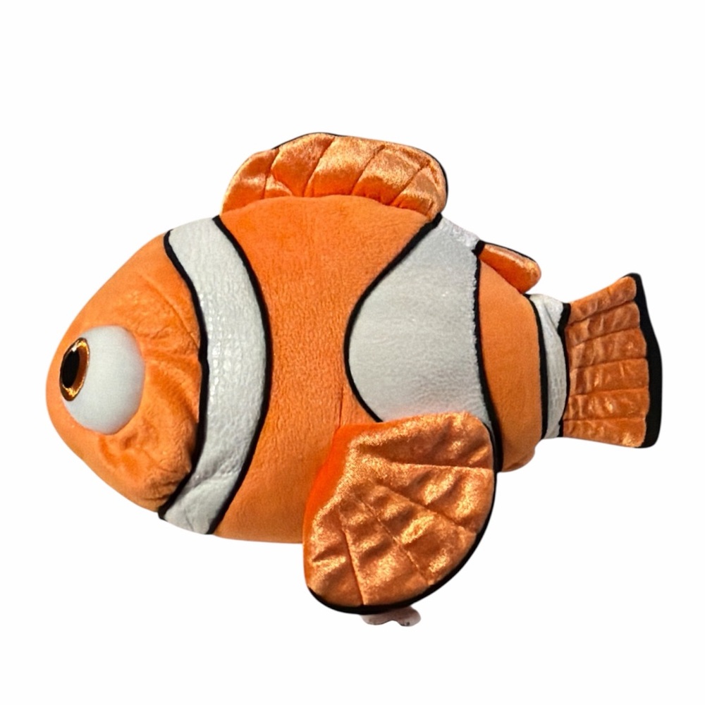 Disney Finding Nemo Plush Orange Clown Fish Pixar Stuffed Animal Toy 16 inch